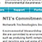 NTI Commitment to the Environment
